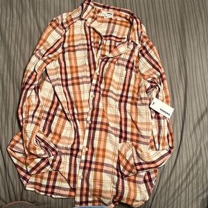 Plaid Button Down Shirt